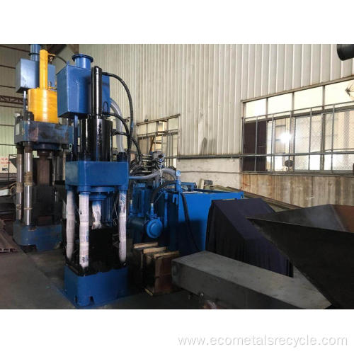 Hydraulic Briquette Press Machine For Metal Scraps